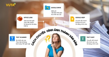Cách Chuyển Hình Ảnh Thành Văn Bản Đơn Giản Nhất