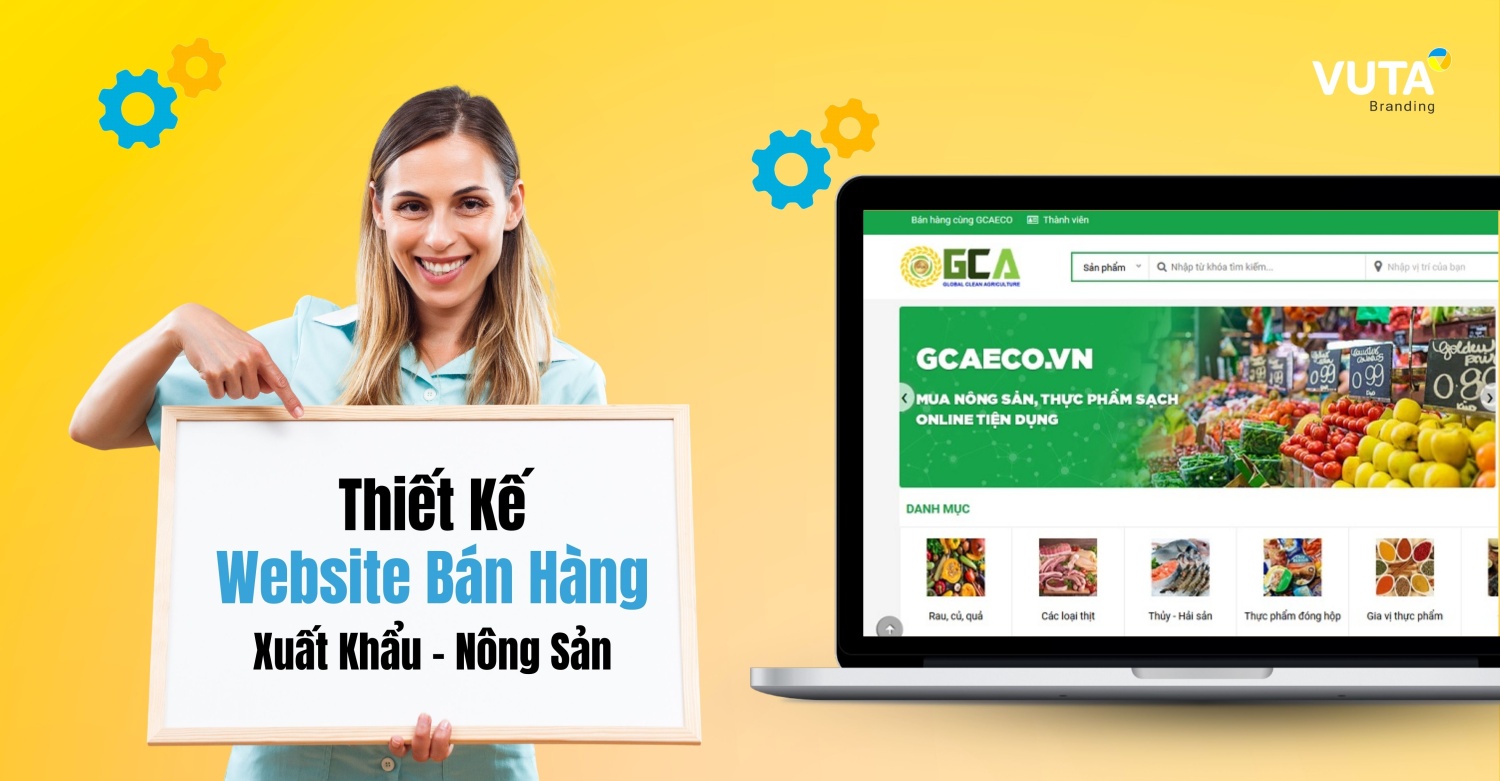 Thiết Kế Website Bán Hàng Xuất Khẩu - Web Bán Hàng Nông Sản Xuất Khẩu