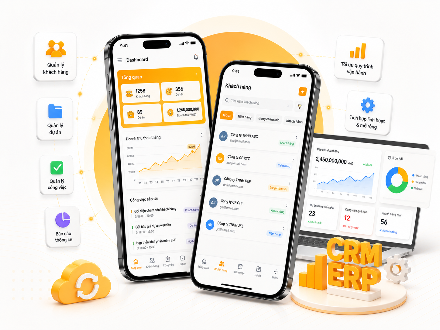 Phần mềm CRM / ERP