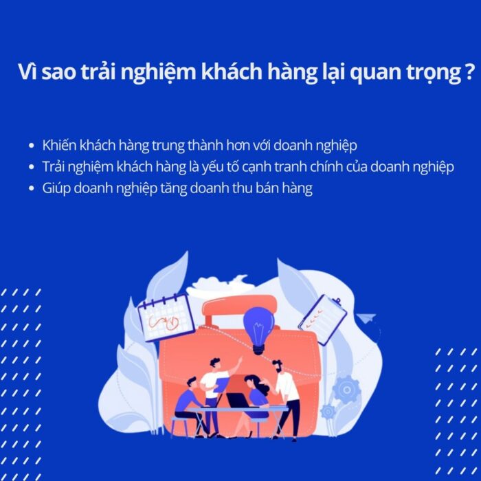vi sao trai nghiem khach hang quan trong