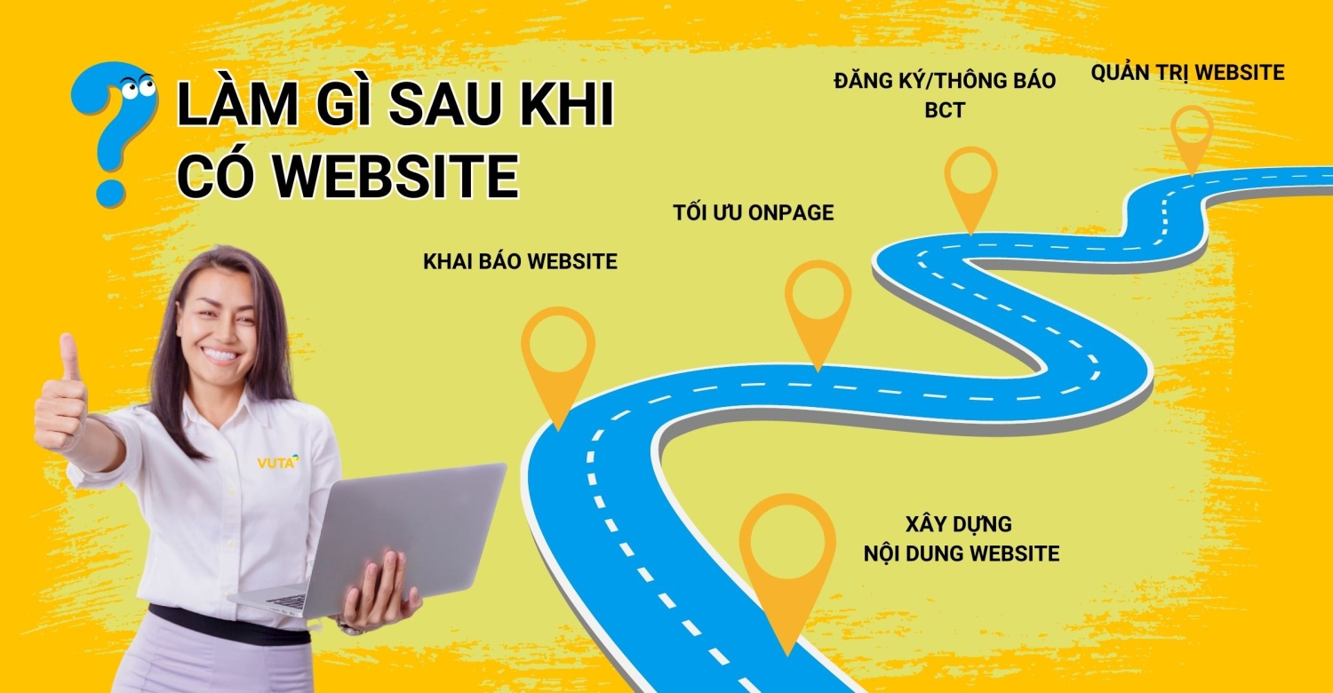 lam gi sau khi co website 01